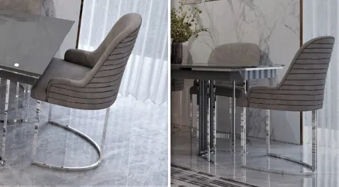 Arya Metal Leg Chair