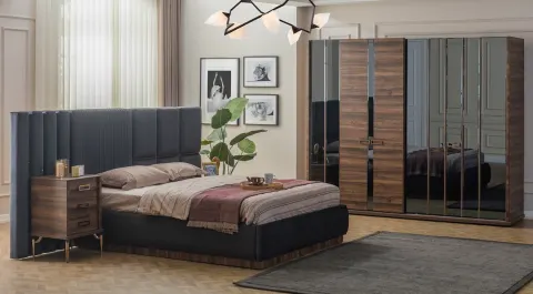 Zara Sliding Door Bedroom Set