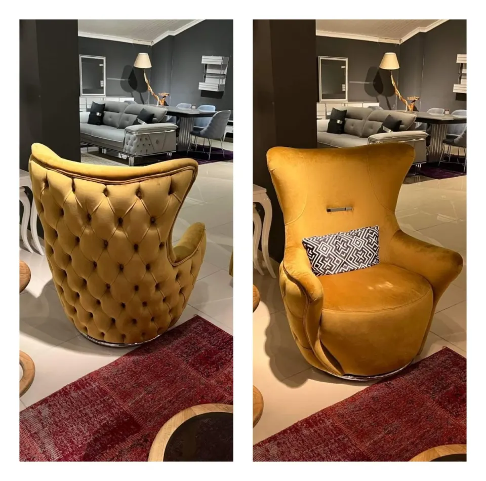 Lena Yellow Chair