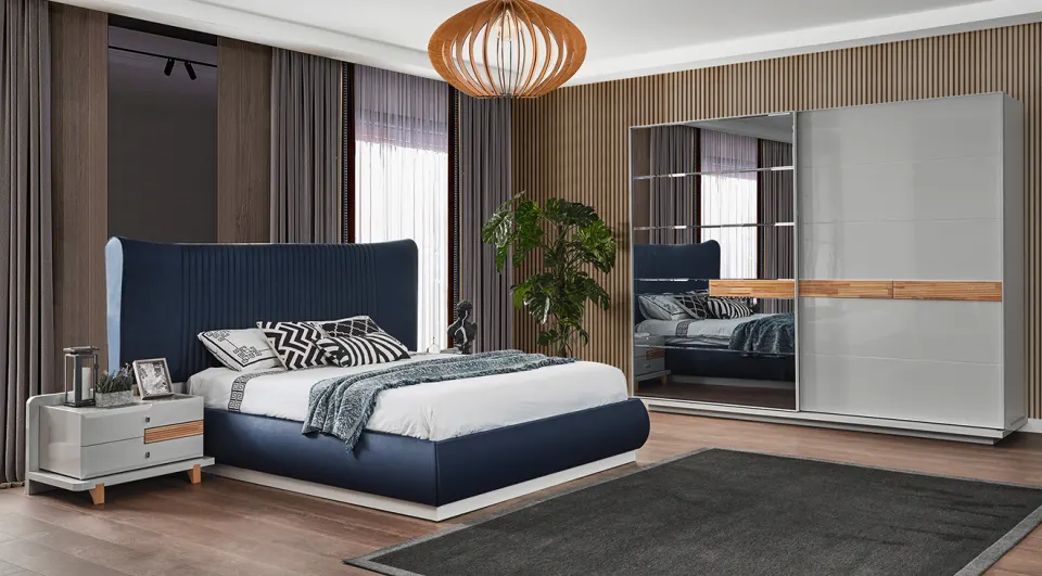 Paris Sliding Door Bedroom Set