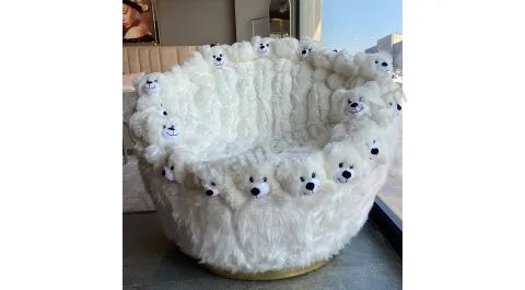 Teddy Bear Round Armchair