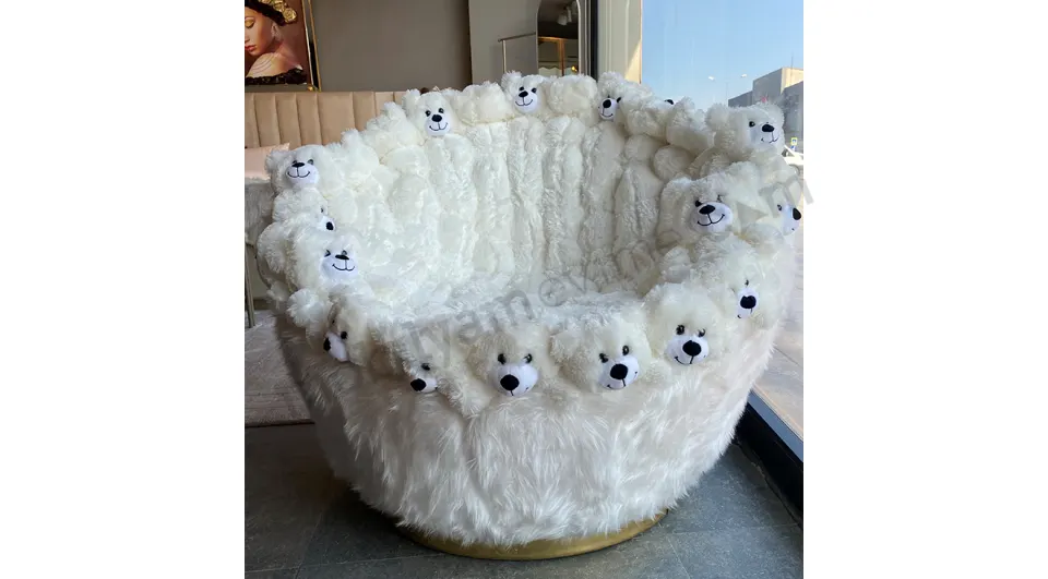 Teddy Bear Round Armchair