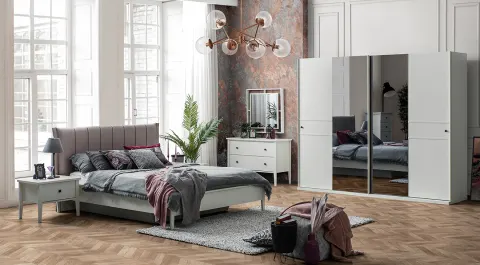 Urban Sliding Door Bedroom Set