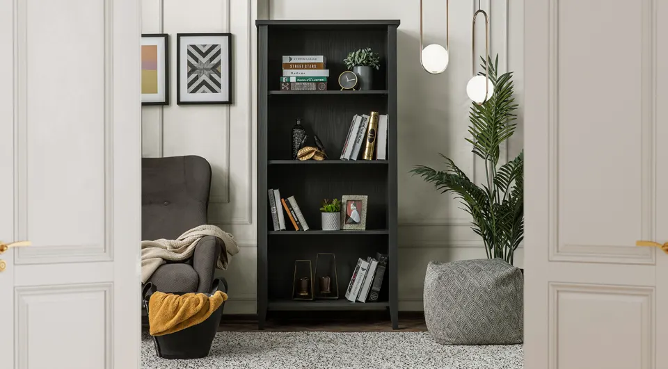Urban Anthracite Bookshelf