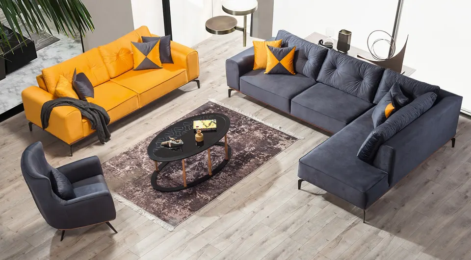 Ruby Bed Sofa Corner Sofa Set