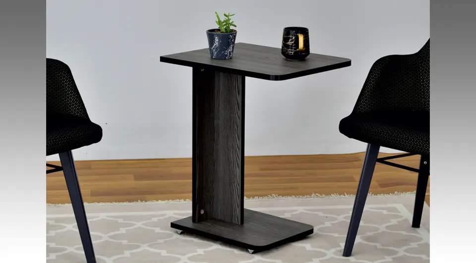Babil Wheeled  Side Table
