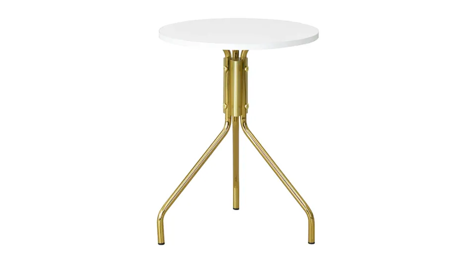 Oya White Side Table 3