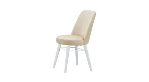 Asgold Cream White Chair