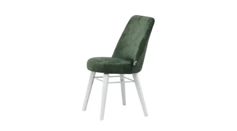 Asgold Green White Chair