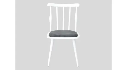 Chair White Gray