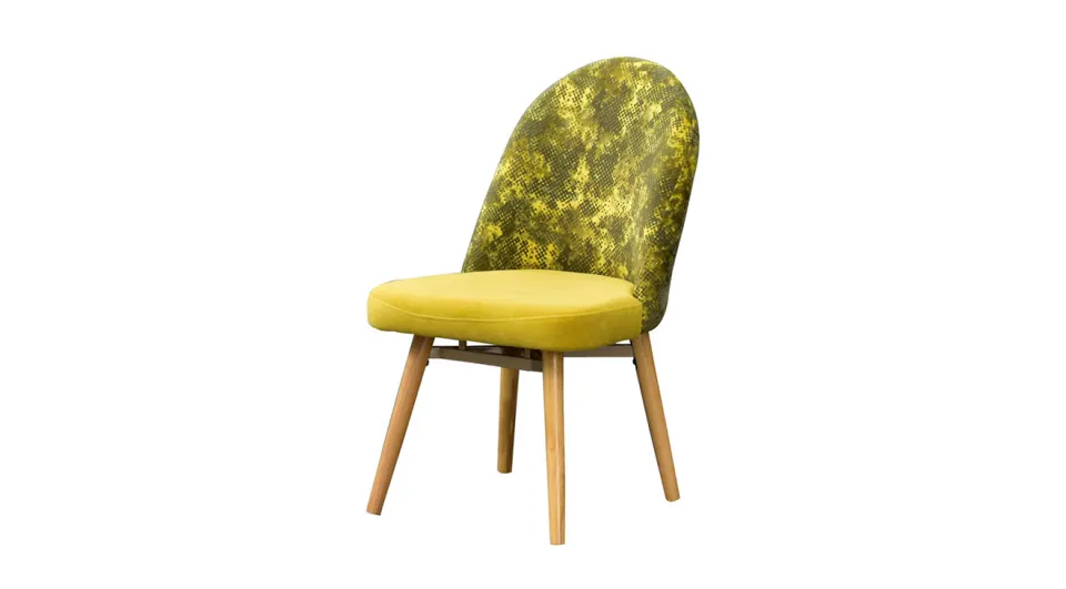 Midyat Yellow Green Chair 2