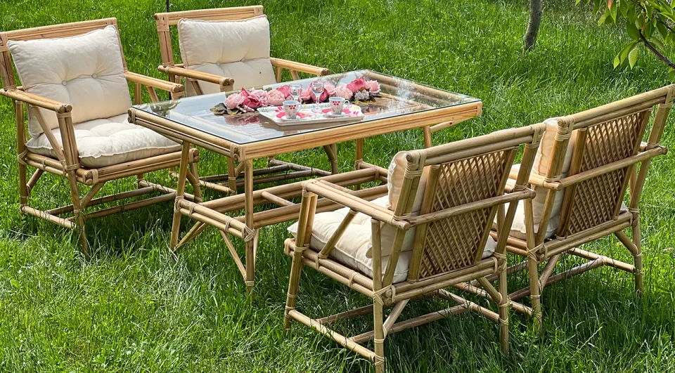 Walnut Garden Furniture 2