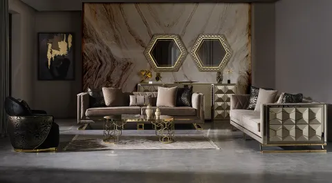 Prada Luxury Sofa Set
