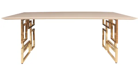Versace Gold Metal Leg Table