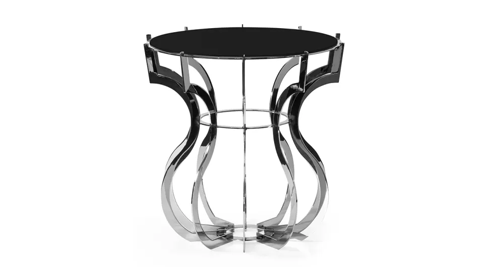 Image Silver Side Table