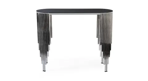 Side Silver Metal Leg Dresser
