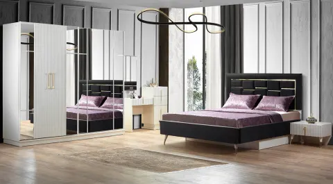 Duru Sliding Door Bedroom Set