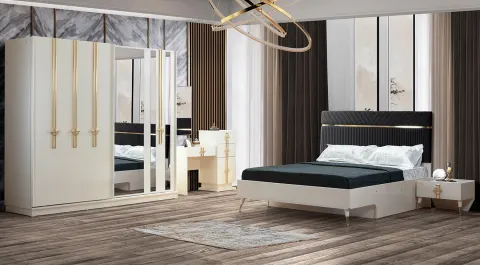Ege Sliding Door Bedroom Set