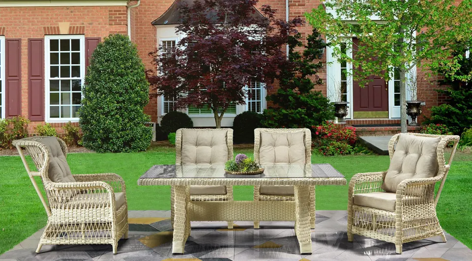 Narin White Garden Furniture