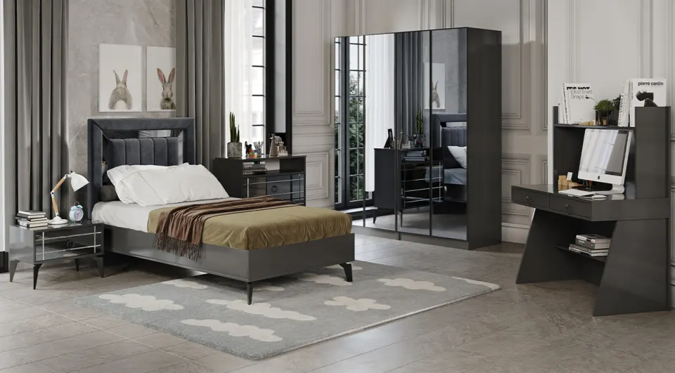 Beyoglu 4 Doors Young Room Set