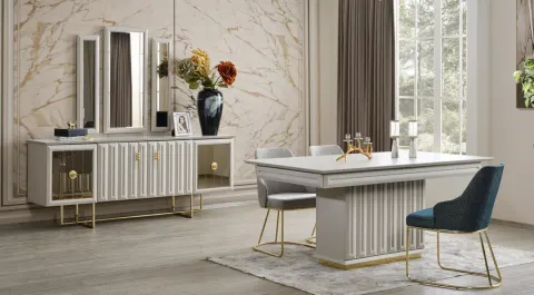 Zara Moonstone Dining Room Set