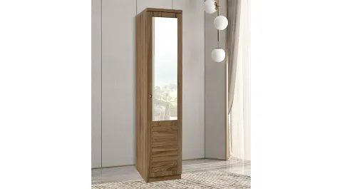 Puzzle Walnut 4 Doors Cabinet