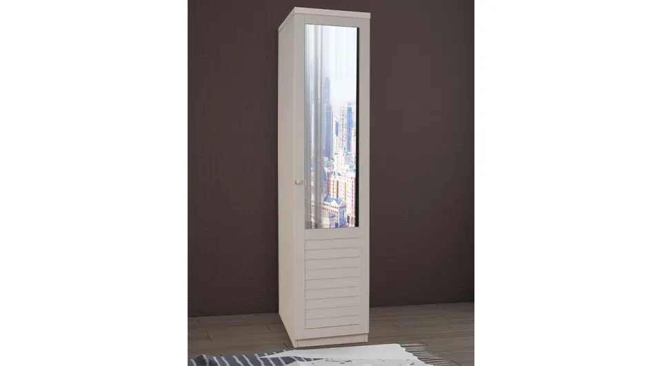 Puzzle Blinds Vizyon 1 Door Wardrobe