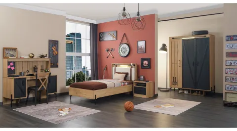 Petra 3 Doors Young Room Set