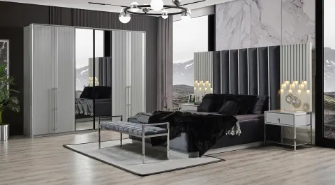 Pirlanta 6 Door Bedroom Set