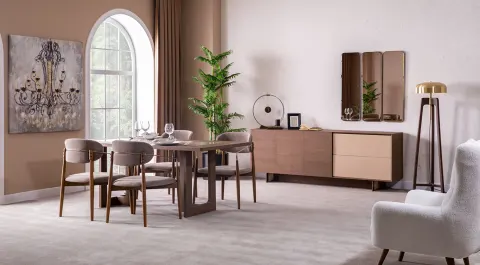 Genova Modern Dining Room Set