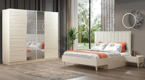 Beykoz Moonstone Sliding Door Bedroom Set