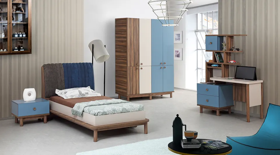 Zirve 4 Door Young Room Set