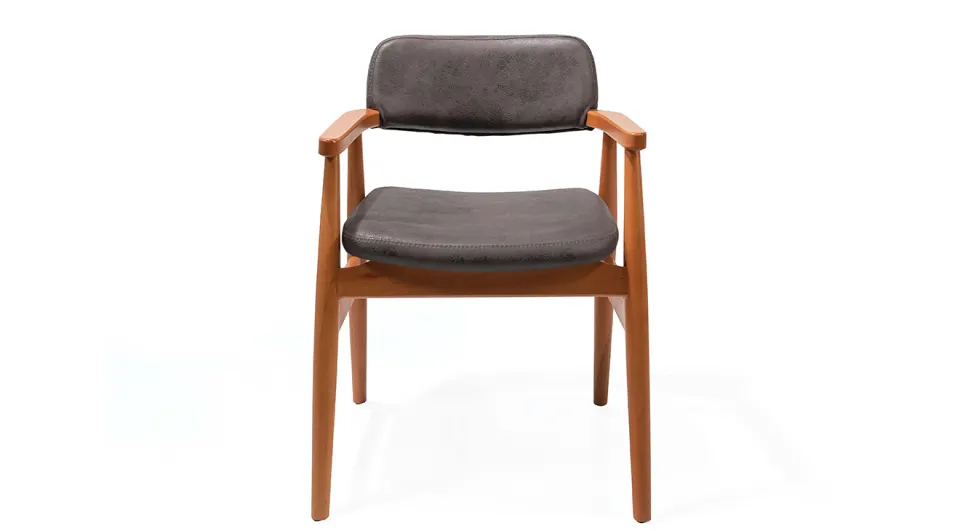 Lucca Wooden Leg Chair