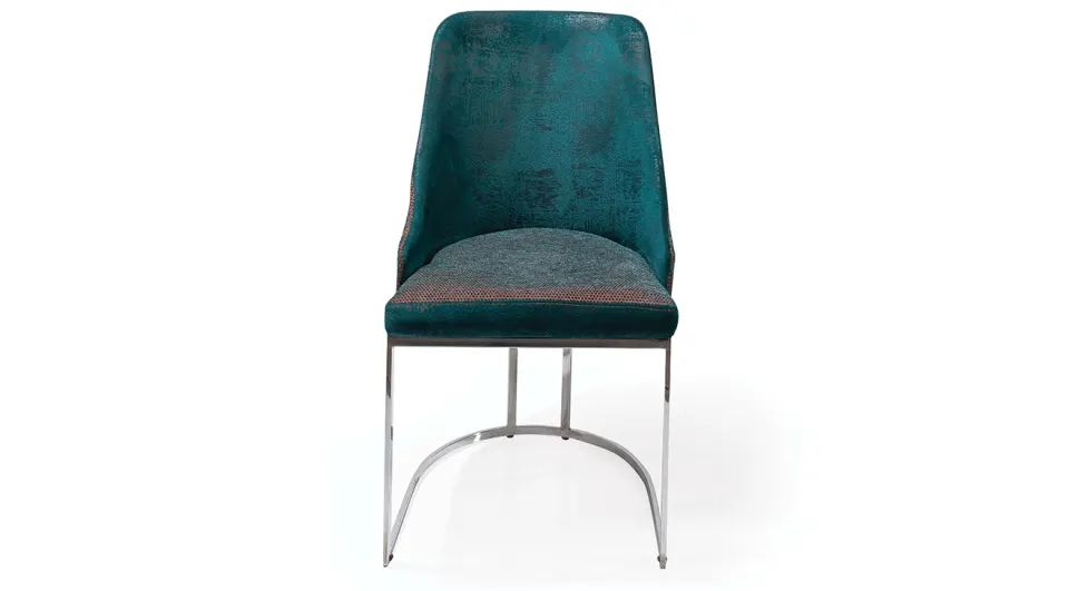 Mango Silver Metal Leg Chair