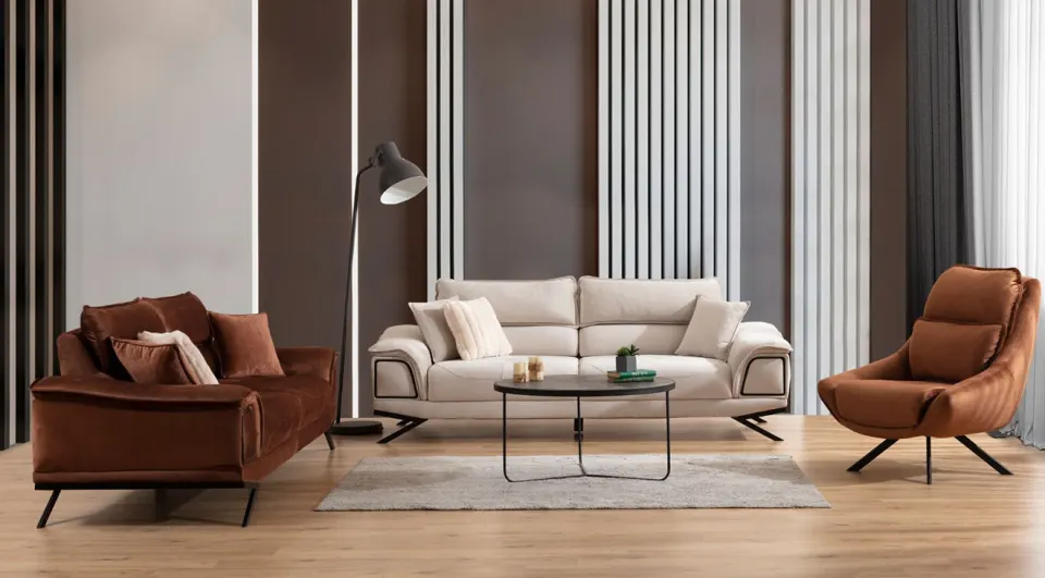 Gusto Modern Sofa Set