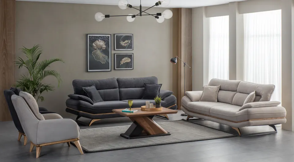 Vogue Modern Sofa Set
