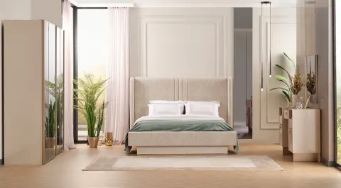 Crossline Sliding Door Bedroom Set (Without Panel)
