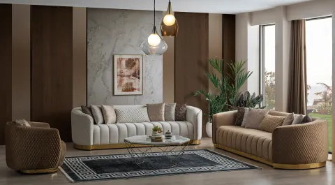 Safir Luxury Sofa Set