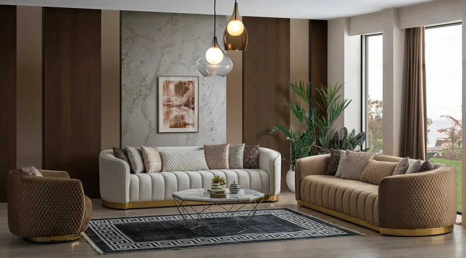 Safir Luxury Sofa Set