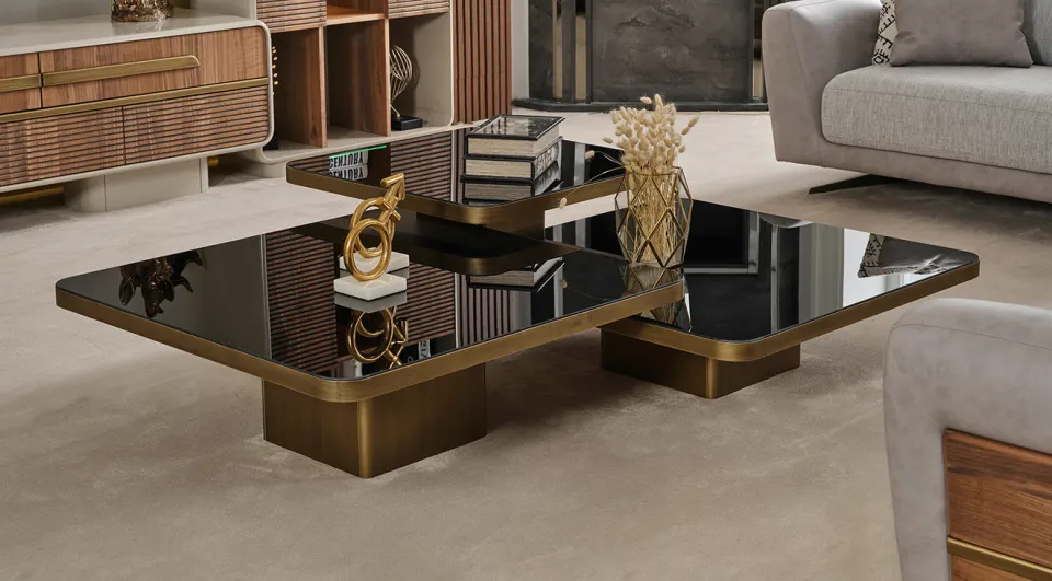 Gusto Modern Coffee Table Set