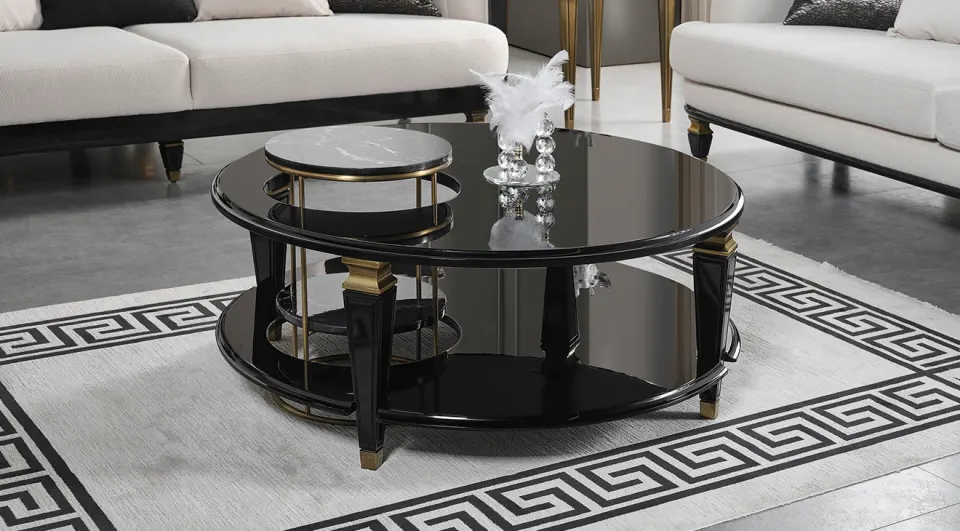 Picasso Black Coffee Table