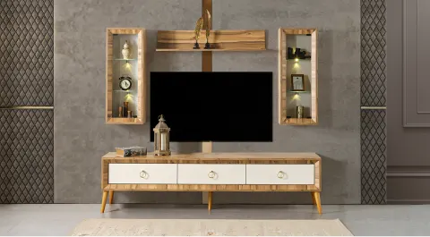 Anadolu Wooden Leg TV Unit