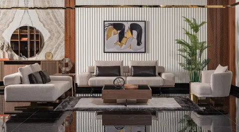 Lizbon Modern Sofa Set