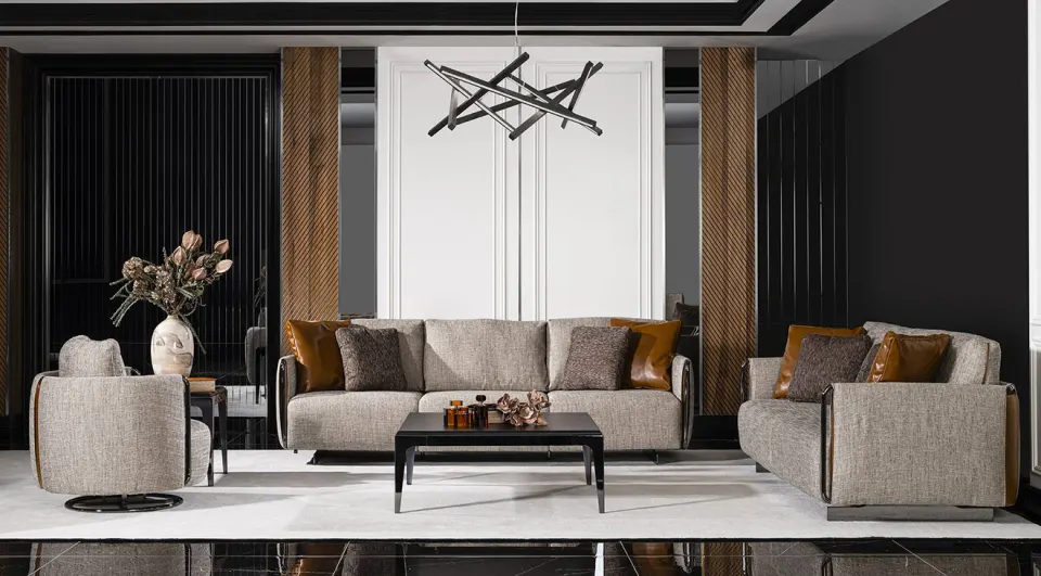 Lucca Modern Sofa Set