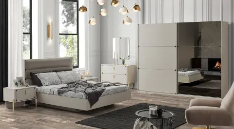 Delight Sliding Door Bedroom Set