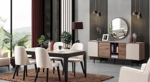 Marsala Modern Dining Room Set
