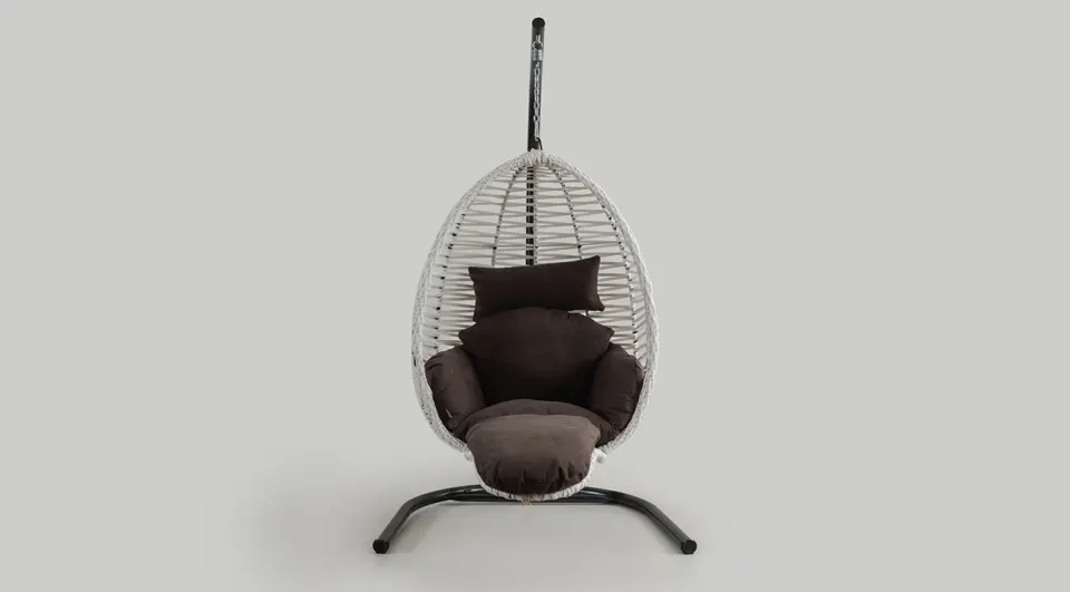 Max Single White Swing