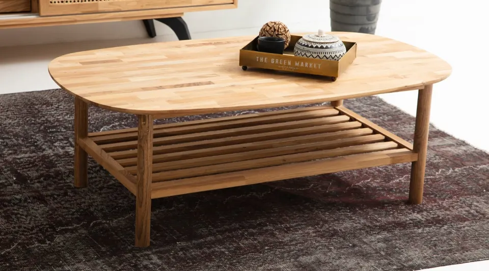 Ton Walnut Coffee Table