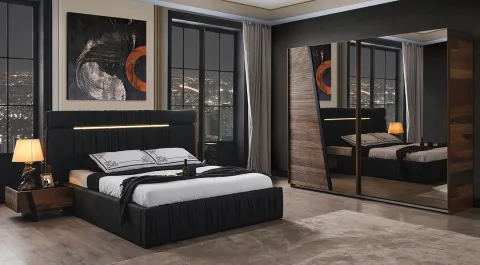 Bugatti Sliding Door Bedroom Set