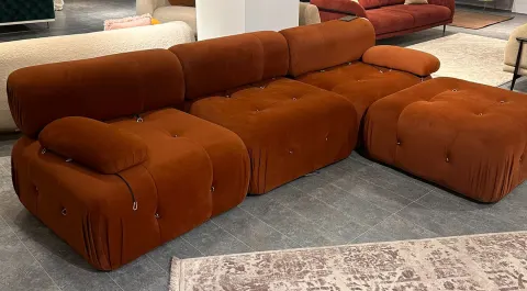 Tesla Outlet Corner Sofa Set